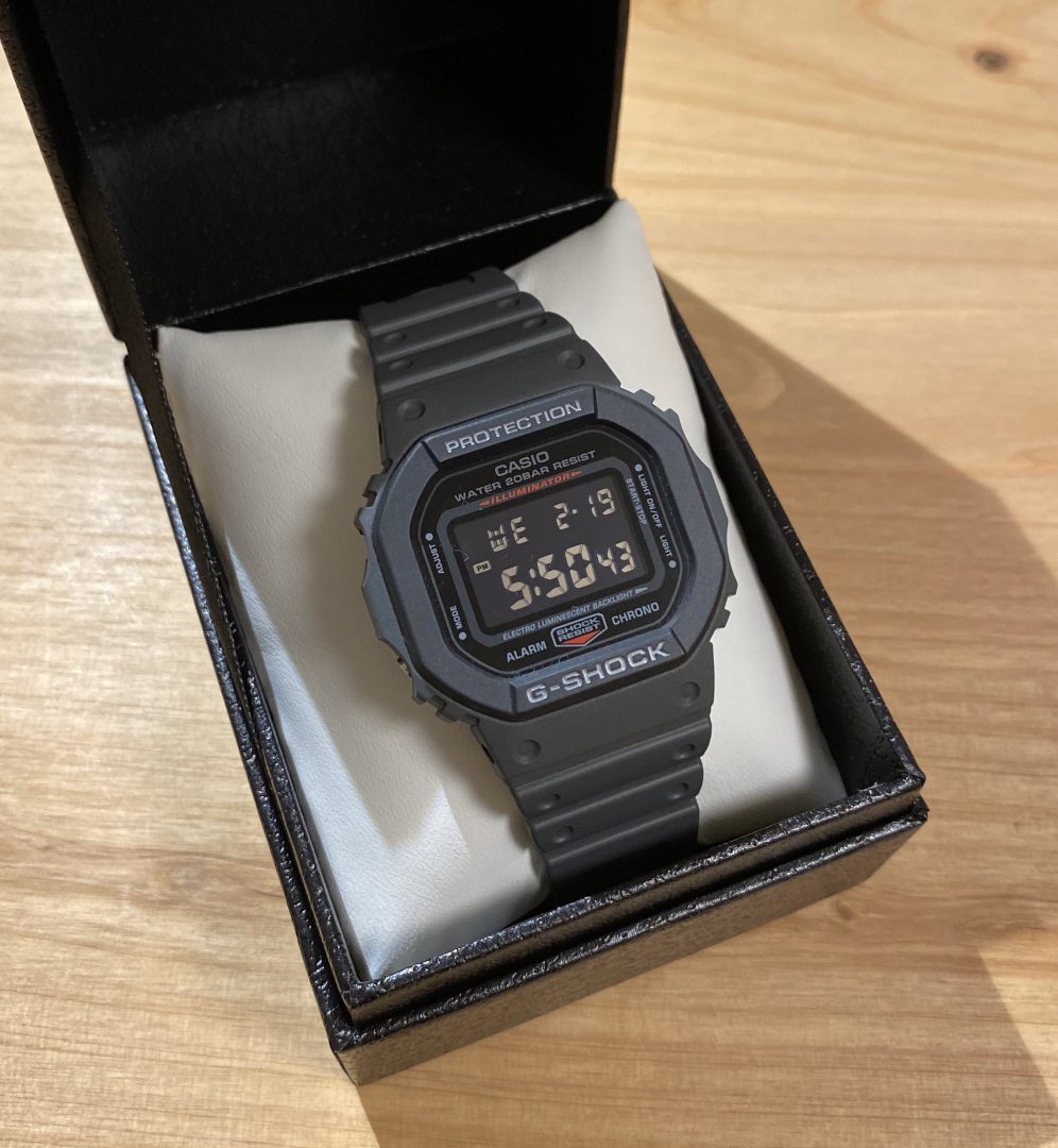 G-shock Utility Color DW-5610グレーの購入レビュー