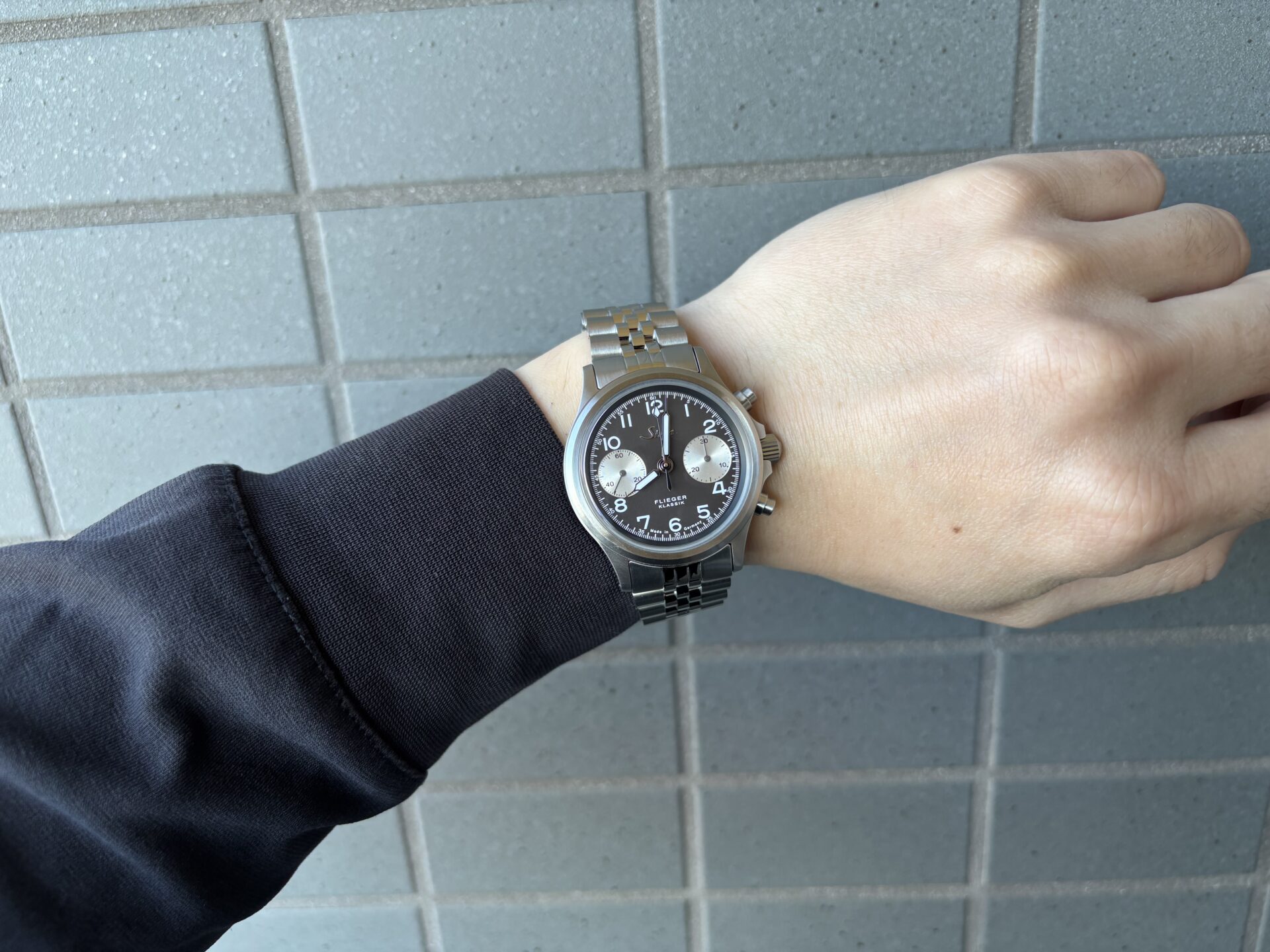 Sinn356フリーガー向けに購入したUncle strapステンレスブレスレット